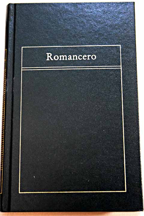 Romancero / Annimo Edicion de Lucy B Arendt