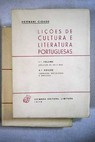 Liçoes de cultura e literatura portuguesas / Cidade Hernani