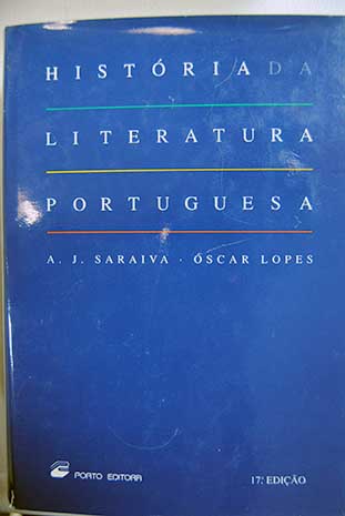 História da literatura portuguesa / António José Saraiva