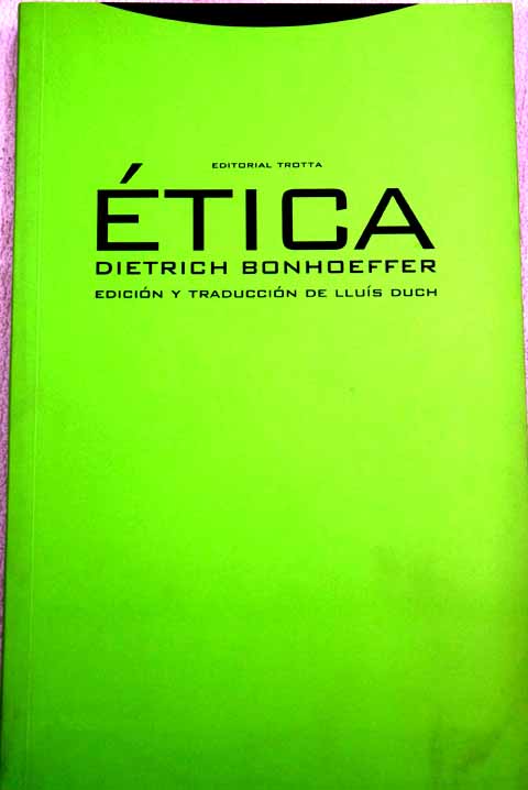 tica / Dietrich Bonhoeffer