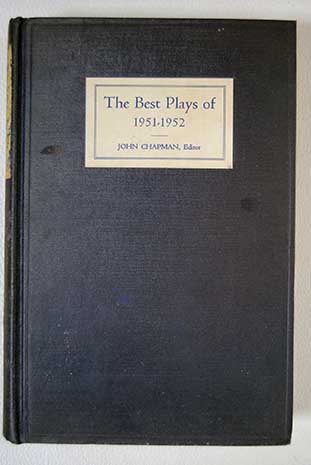 The best plays of 1951 1952