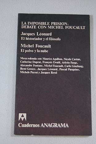 La imposible prisin debate con Michel Foucault
