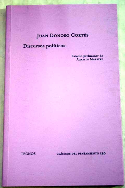 Discursos polticos / Juan Donoso Corts