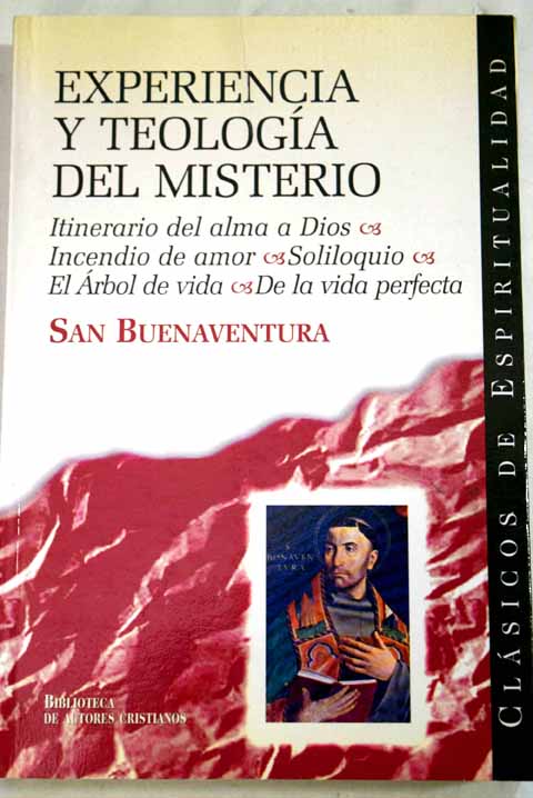 Experiencia y teologa del misterio / Buenaventura