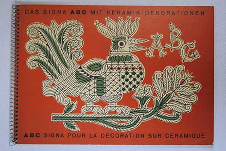 ABC Signa pur la decoration sur ceramique