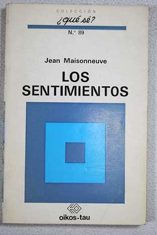 Los sentimientos / Jean Maisonneuve