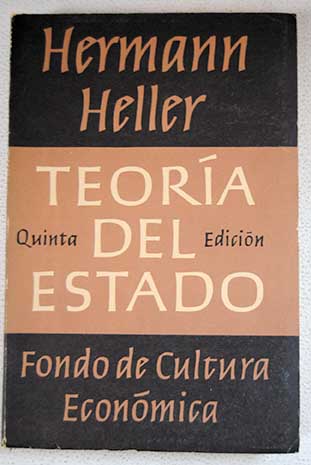 Teora del Estado / Hermann Heller