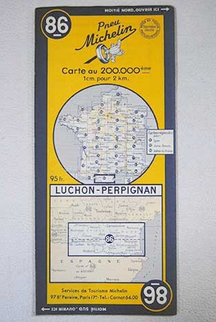 Carte Luchon Perpignan Nm 86