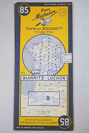 Carte Biarritz Luchon Nm 85