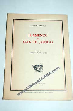 Flamenco y cante jondo / Edgar Neville