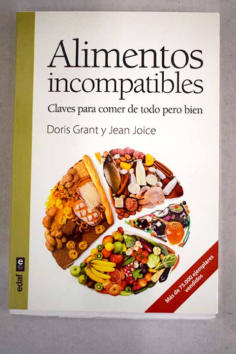 Alimentos incompatibles claves para comer de todo pero bien / Doris Grant