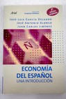 Economía del español una introducción