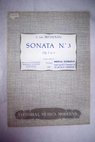 Sonata n 3 Op 2 n 3 / Ludwig van Beethoven