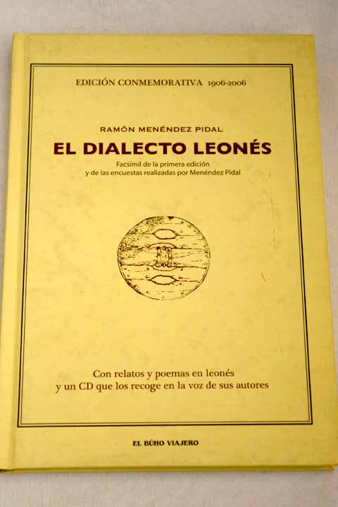 El dialecto leons / Ramn Menndez Pidal