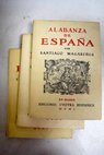 Alabanza de España / Santiago Magariños