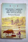 Religión y modos de producción precapitalistas / Francois Houtart