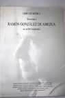 Homenaje a Ramón González de Amezua en su 80 cumpleaños libro de música