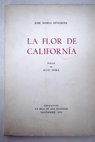 La flor de California / José María Hinojosa
