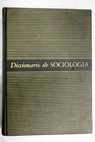 Diccionario de Sociologa / Henry Pratt Fairchild