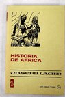 Historia de África / Joseph Lacier