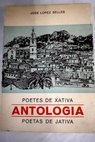 Poetes de Xátiva antología siglos XI al XX