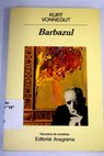 Barbazul / Kurt Vonnegut