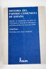 Historia del Partido Comunista de España desde su fundación en abril de 1920 hasta el final de la Dictadura de Primo de Rivera enero de 1930 / Pelai Pages
