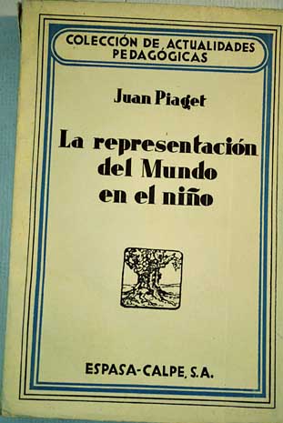 La representacin del Mundo en el nio / Jean Piaget