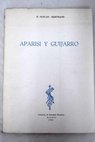 Aparisi y Guijarro / Rafael Olivar Bertrand