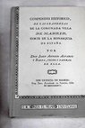 Compendio histrico de las grandezas de la Coronada Villa de Madrid corte de la monarqua de Espaa / Josef Antonio lvarez y Baena