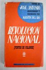 La revolución nacional puntos de falange / Agustín Del Río Cisneros