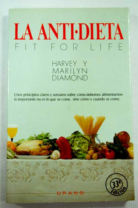 La antidieta / Harvey Diamond