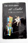Diccionario del ballet y la danza / Sebastian Gasch