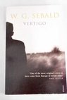 Vertigo / Winfried Georg Sebald