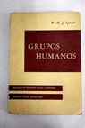 Grupos humanos / W J H Sprott