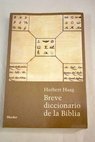 Breve diccionario de la Biblia / Herbert Haag