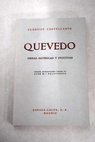 Obras satricas y festivas / Francisco de Quevedo y Villegas