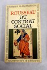 Du contrat social / Jean Jacques Rousseau