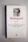 Diapslmata Repercusin de la tragedia antigua en la moderna La validez esttica del matrimonio Temor y temblor / Sren Kierkegaard