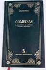 Comedias / Menandro
