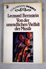 Von der unendlichen Vielfalt der Musik / Leonard Bernstein