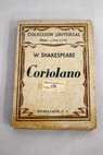 Coriolano / William Shakespeare