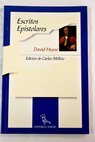 Escritos epistolares / David Hume