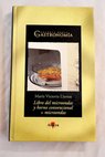 Libro del microondas y horno convencional microondas / María Victoria Llamas