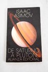 De Saturno a Plutn / Isaac Asimov