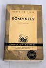Romances / Duque de Rivas