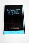 Antología poética / Juana Inés de la Cruz