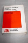 El derecho histrico de los pueblos de Espaa temas para un curso de historia del derecho / Enrique Gacto Fernndez