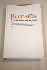 De los delitos y de las penas / Cesare Beccaria