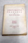 Crestomatía francesa Tomo I
